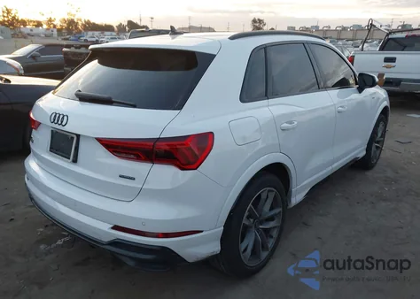 2022 Audi Q3 Premium 45 Tfsi S Line Quattro Tiptronic из США, поврежденный, VIN WA1DECF34N1137914